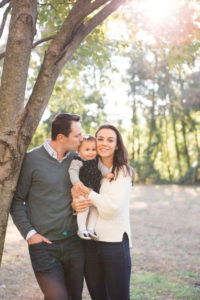 outdoor family portrait