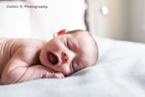 newborn photos at home