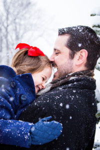 family winter photo session
