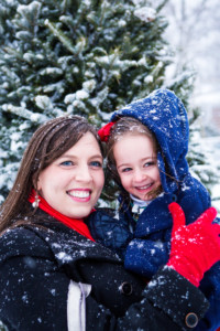 family winter photo session