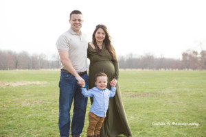 maternity family photo