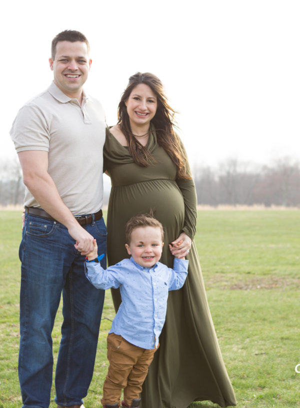 maternity family photo
