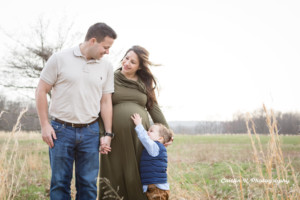 maternity family photo