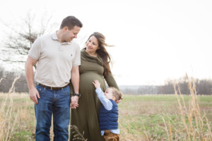 family maternity photos