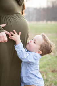 family maternity photos