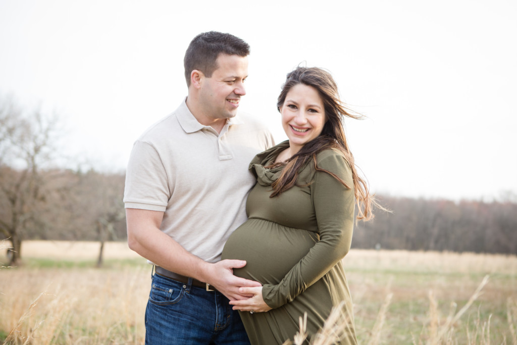maternity session couple