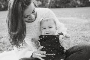 mom and baby portraits