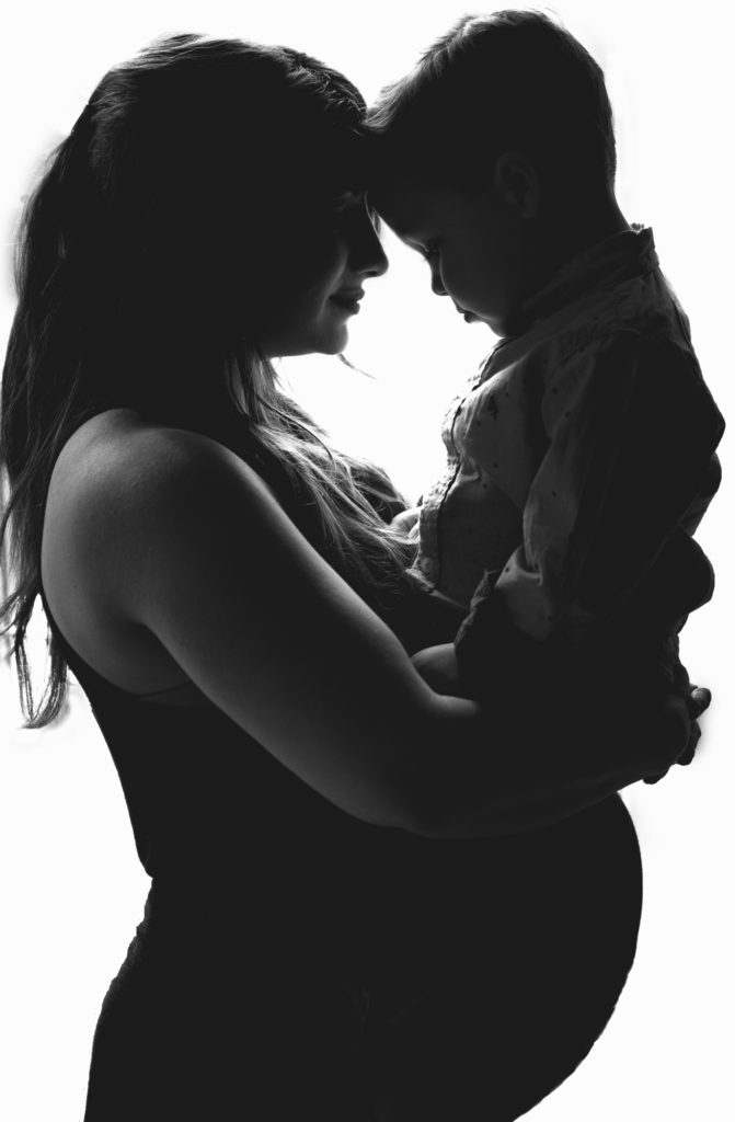 maternity and toddler portrait