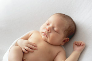 natural posed newborn