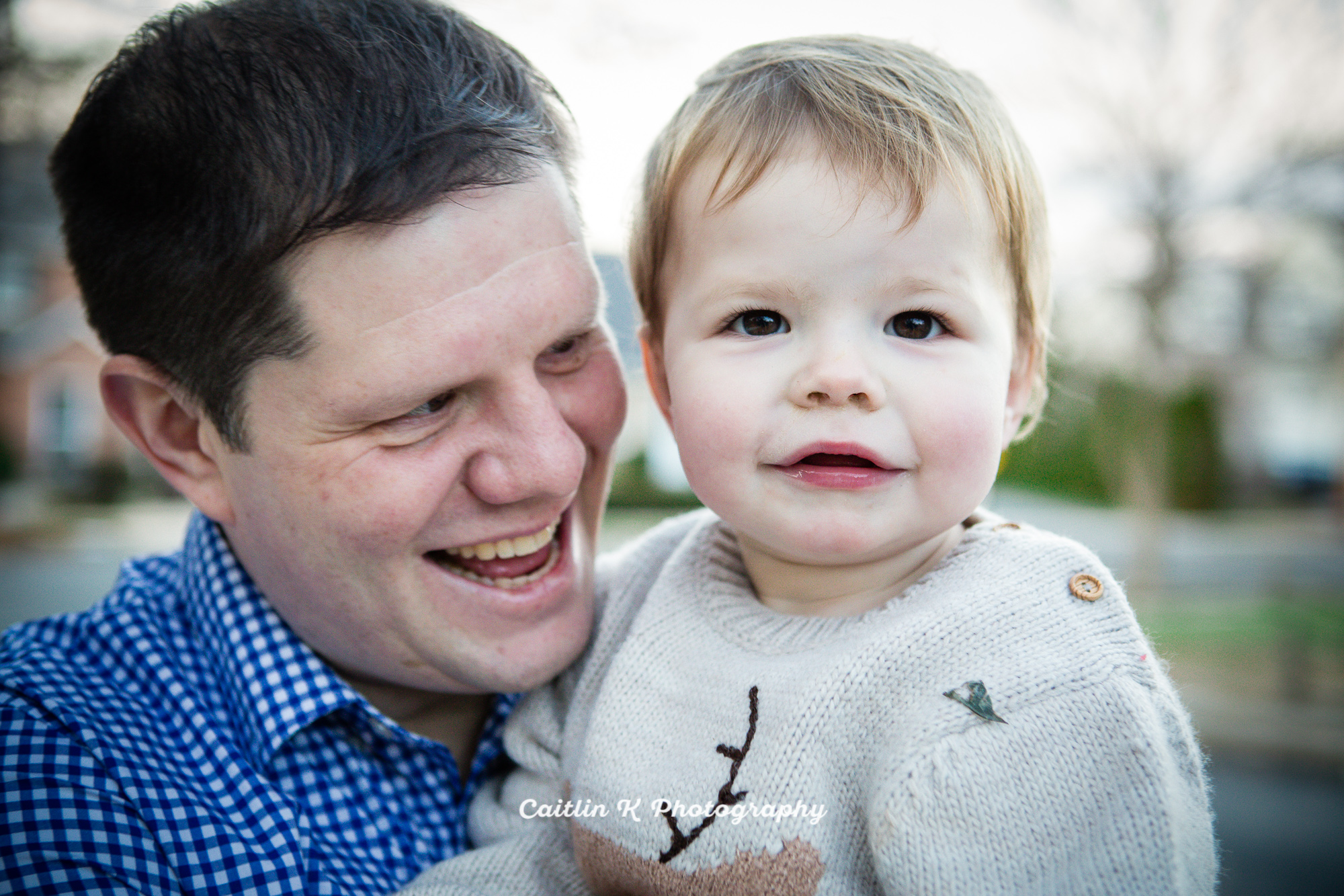 dad and toddler