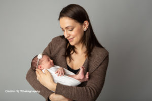 mom and newborn