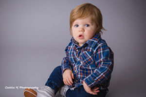 one year old portrait