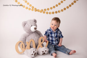 first birthday portraits