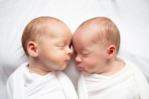 twin newborns