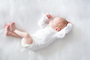 newborn portrait at home